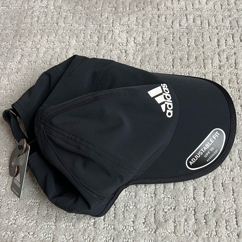 Adidas Men's Black Superlite Aeroready Cap Hat One Size New - Picture 4 of 4